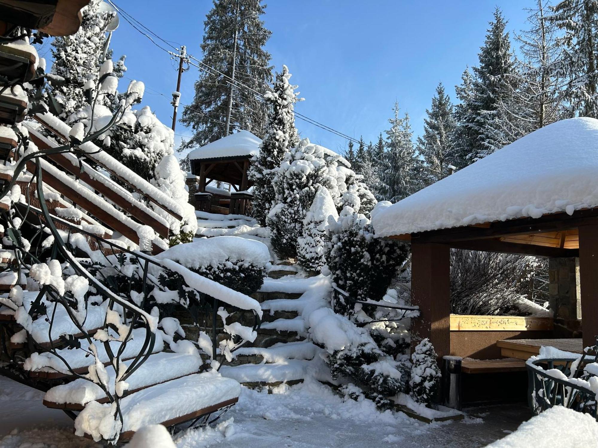 Любе Otel Yablunytsia Dış mekan fotoğraf